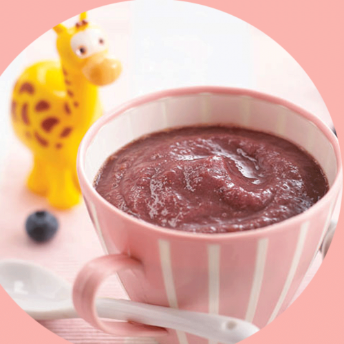 Blueberry, Pear And Banana Puree