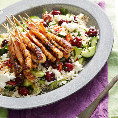 Best Ever Christmas Rice Salad