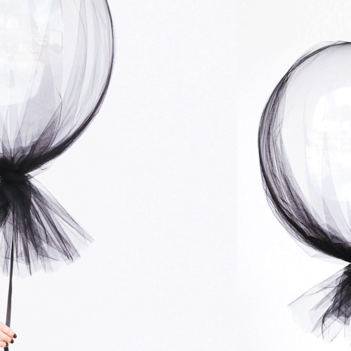DIY Tulle-Covered Balloons
