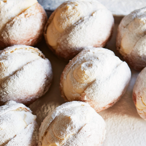 Vanilla Custard Doughnuts