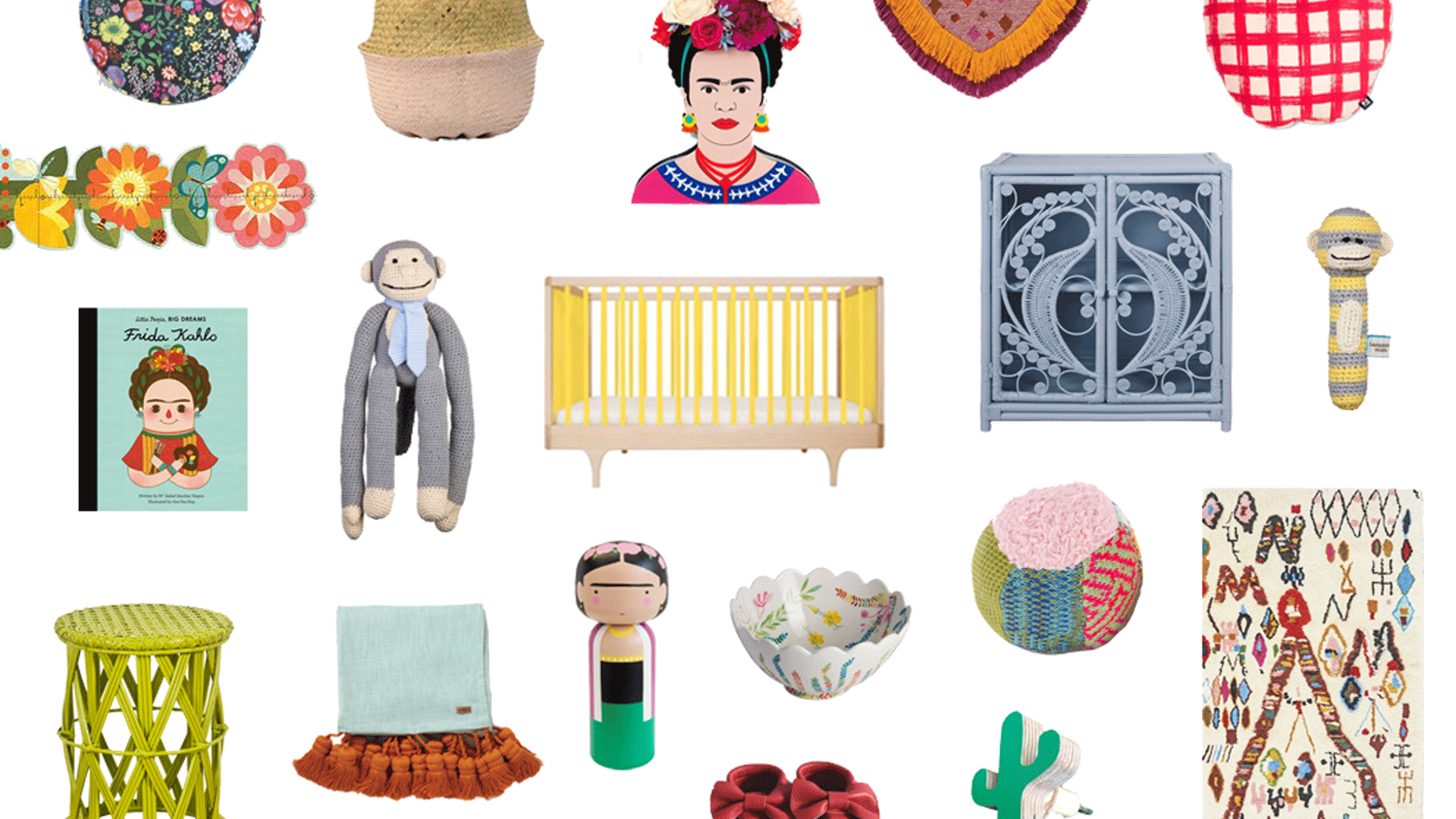 How To Style A Frida Kahlo Nursery