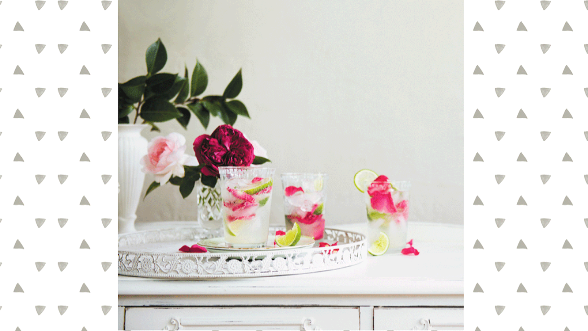 Rose + Lime Spritzer Recipe