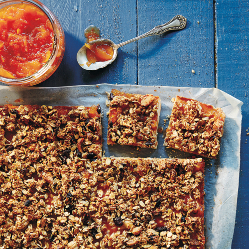 Marmalade + Granola Slice