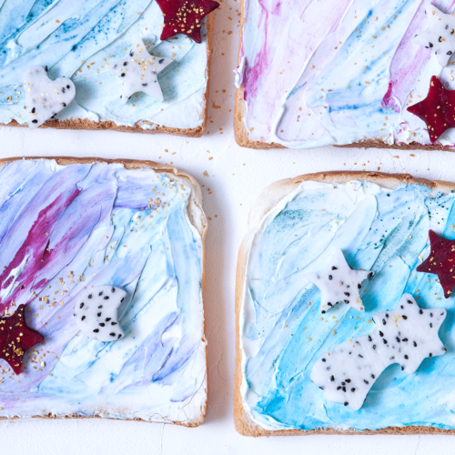 How To Make Mermaid Toast