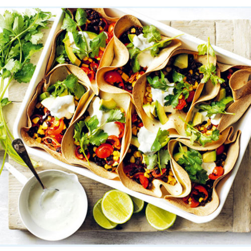 recipe dinenr baked tacos