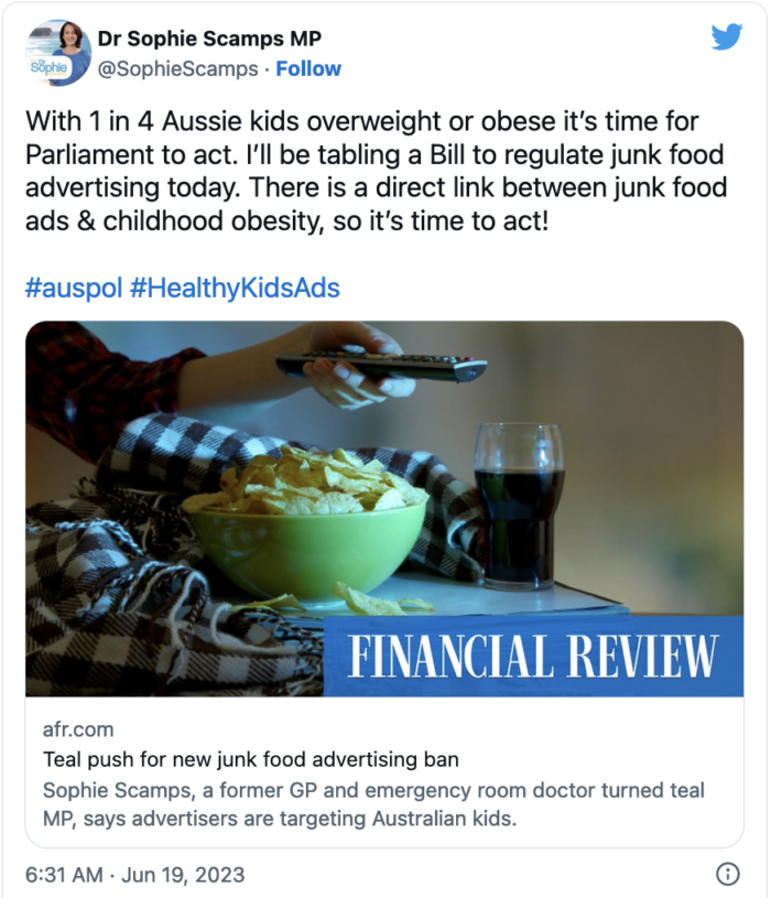 Is it finally time to ban junk food advertising? • CHILD Magazines