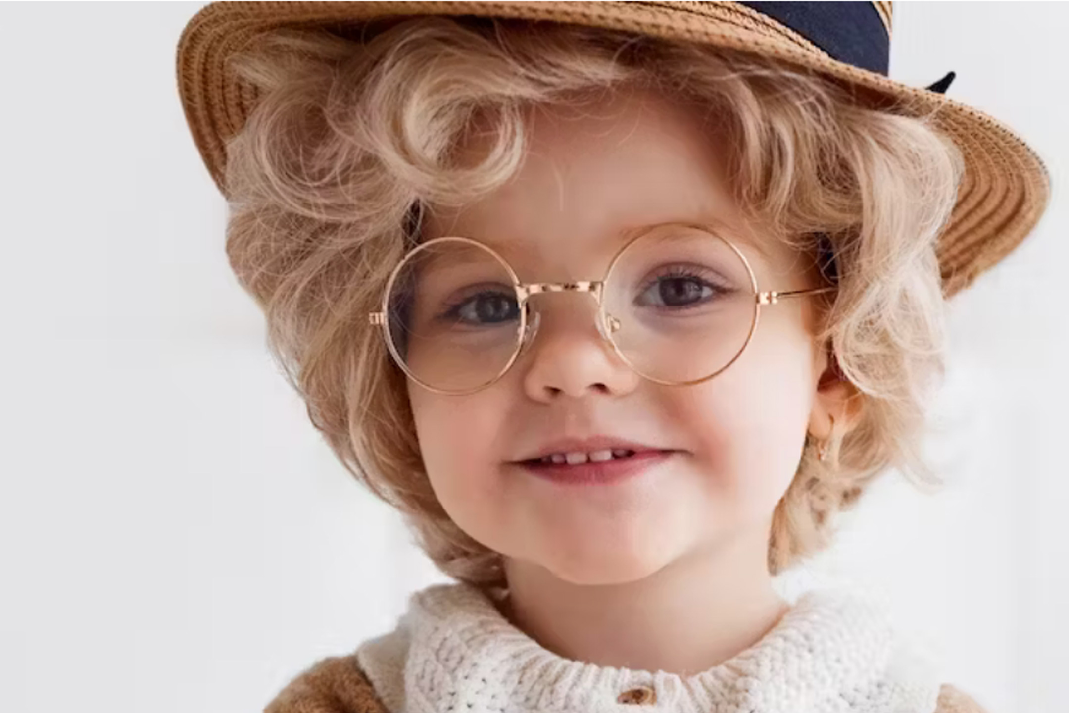 shutterstock kid dressed up as granny
