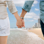 Pexels etched with Gold Coast beach background